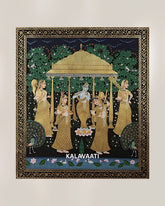 The Kadamba Tree: Gopis by the Lotus Pond