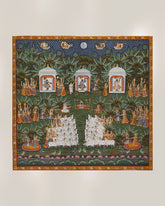 Handmade Janmashtami Pichwai Painting