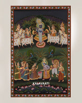 Radha Krishna & Shrinathji – Holi Bhaav Pichwai