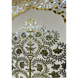 Timeless Tree of Life 24x36 Inch Wall Art | Traditional Indian Thikri Home Decor Piece