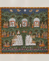 Handmade Janmashtami Pichwai Painting