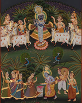 Radha Krishna & Shrinathji – Holi Bhaav Pichwai