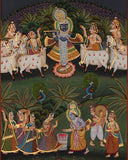 Radha Krishna & Shrinathji – Holi Bhaav Pichwai