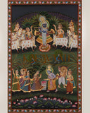 Radha Krishna & Shrinathji – Holi Bhaav Pichwai