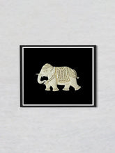 Majesty of Sea Foam Art of Elegant Elephant