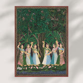 The Kadamba Tree: Gopis by the Lotus Pond