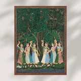 The Kadamba Tree: Gopis by the Lotus Pond
