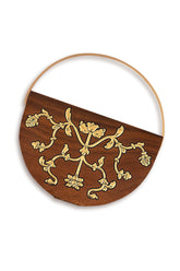 Handcrafted Wooden Clutches with Usta Art