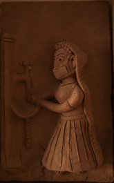 Handcrafted Molela Terracotta Tile | Tribute to Tradition and Hygiene