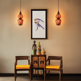 Handmade Mughal Miniature Painting of Peacock