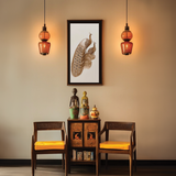 Handmade Mughal Miniature Painting of Peacock