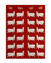 Handmade Cow Pichwai Painting