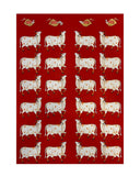 Handmade Cow Pichwai Painting