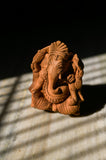 Handcrafted Brown Terracotta Ganeshji | Handcrafted Ganeshji Idol