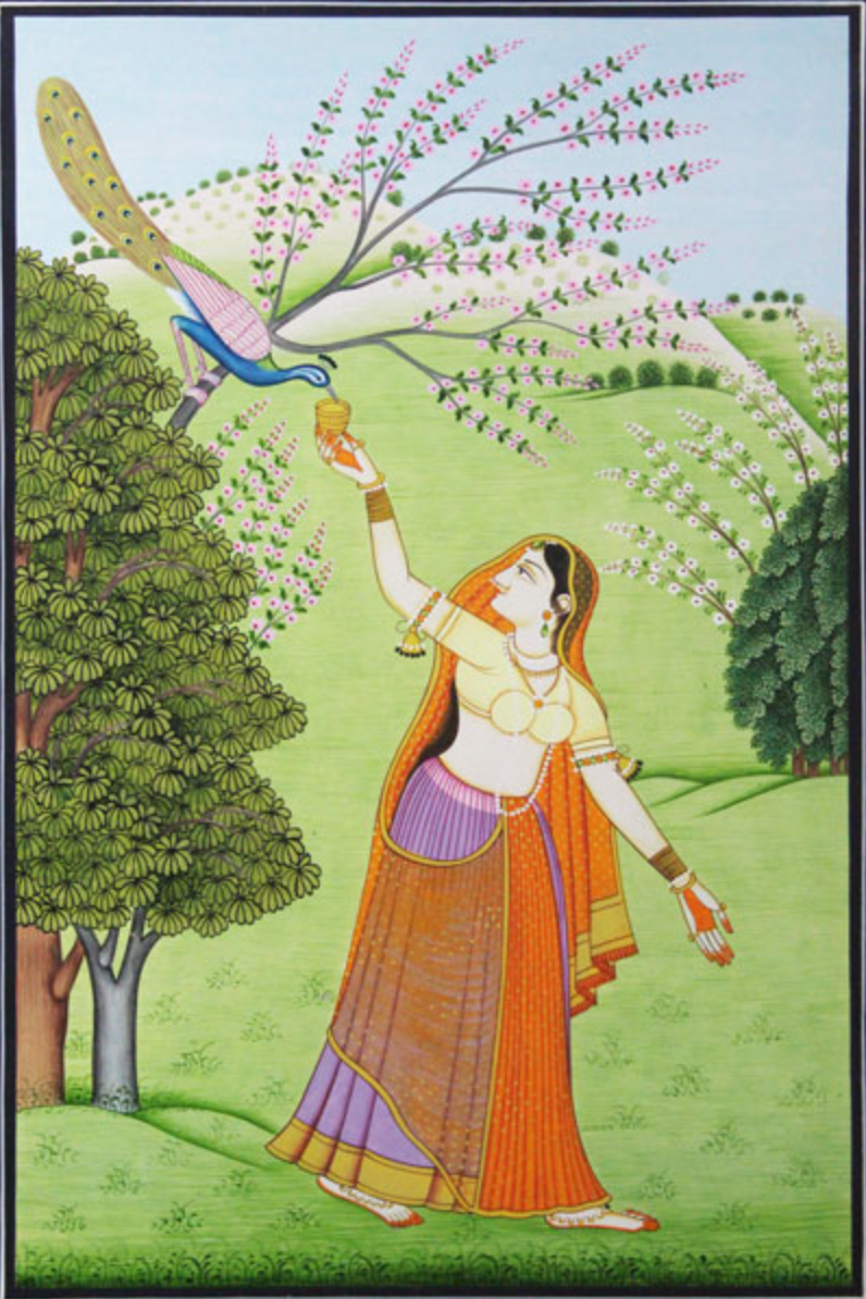 Handmade Kangra Miniature Painting