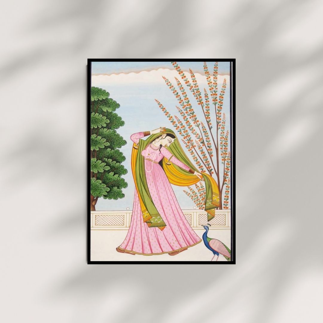 Handmade Kangra Miniature Painting