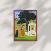 Handmade Kangra Miniature Painting