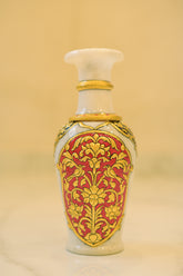 Usta Art Embossed Marble Flower vase
