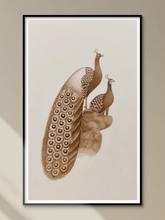 Handmade Mughal Miniature Painting of Peacock