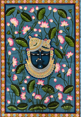 Handmade Shrinathji Pichwai Painting | Traditional Nathdwara Art | Shrinathji Mukharvind