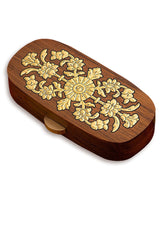 Handcrafted Wooden Clutches with Usta Art