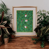 Handmade Shrinathji Pichwai Painting with Cows | Devotional Art | Traditional Indian Decor