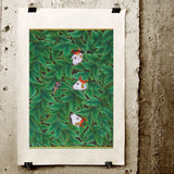 Handmade Shrinathji Pichwai Painting with Cows | Devotional Art | Traditional Indian Decor