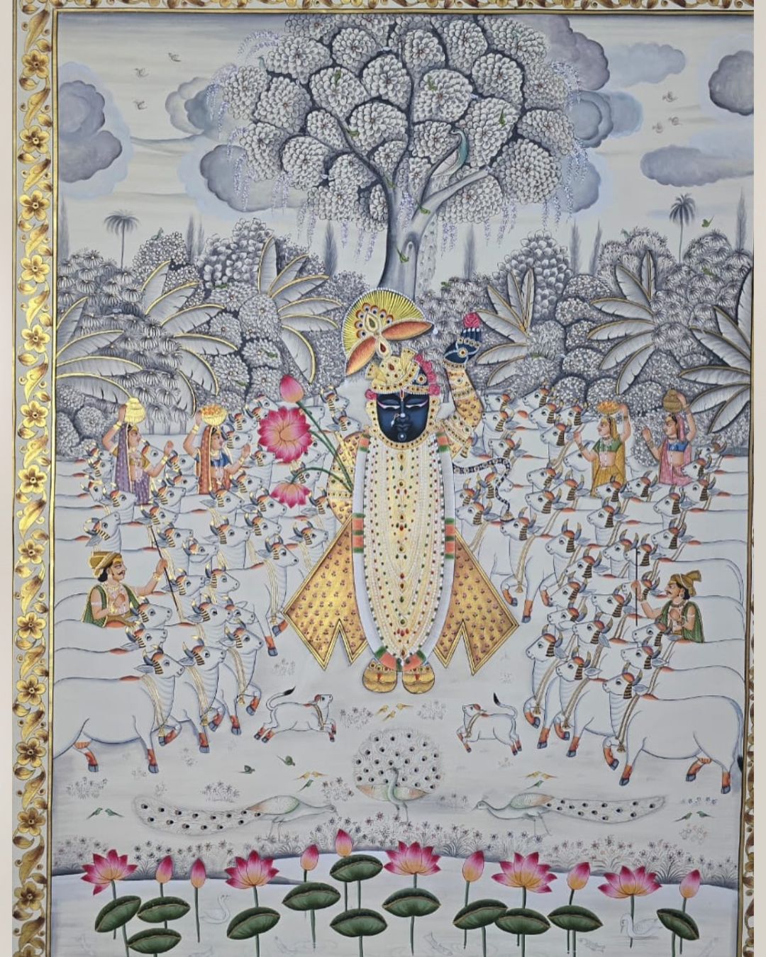 Shrinathji Darshan: Luminous Presence of Shrinathji