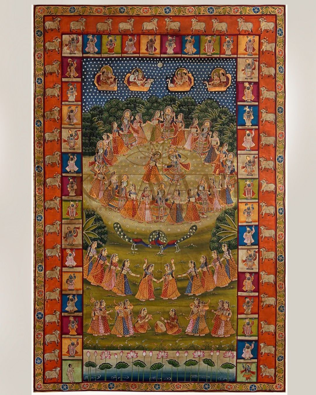 Raas Leela: The Divine Dance of Krishna and the Gopis