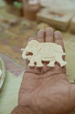 Majesty of Sea Foam Art of Elegant Elephant