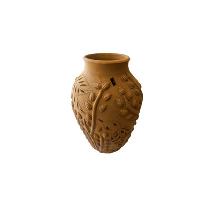 Handcrafted Vase in Terracotta | Home Decor | Molela Terracotta