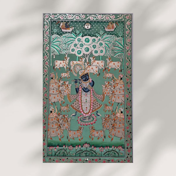 ShrinathjiPichwaisilverwork_gr