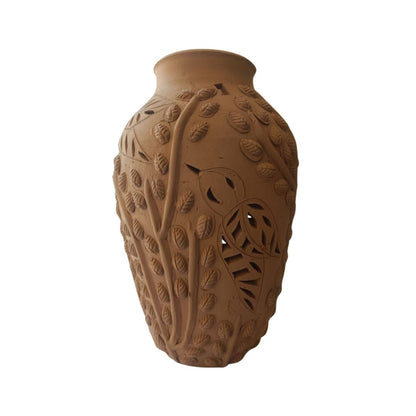 Handcrafted Vase in Terracotta | Home Decor | Molela Terracotta