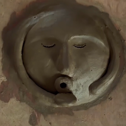 Handcrafted Decorative Clay Mask | Terracotta Wall Accent Decor